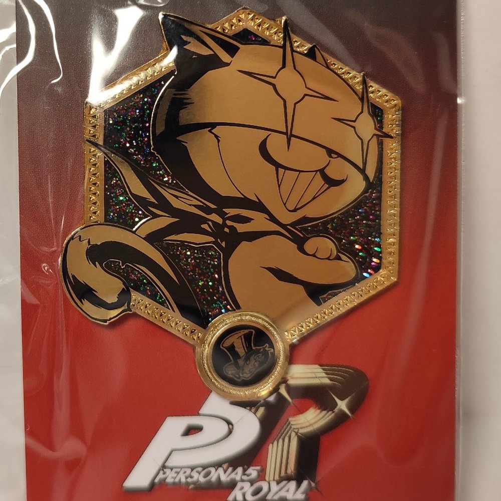 Persona 5 Royal Mona All Out Attack Enamel Pin